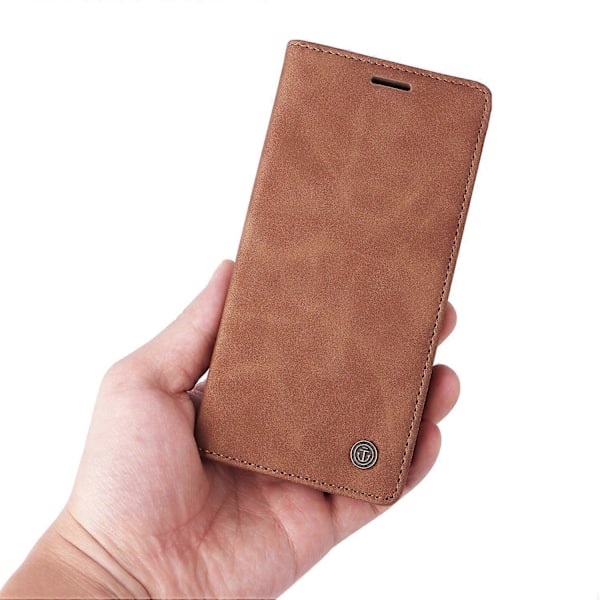 006 Serie Til iPhone 15 Pro Max Cover PU Læder Foldbart Stativ Telefon Cover Multicolor Style C