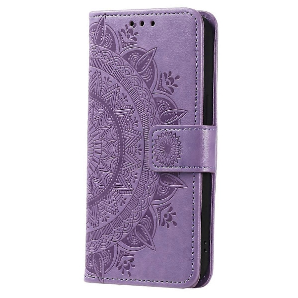 Til Samsung Galaxy A16 5G/A16 4G Etui Præget Totem PU Læder Wallet Stand Telefon Cover Multicolor Style A