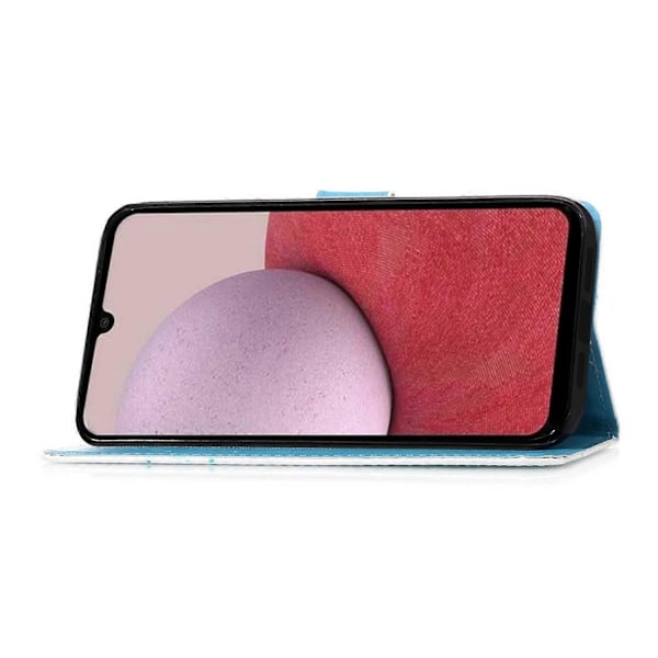 YB Mønsterprint Læder Serie-4 til Samsung Galaxy A15 4G Etui PU Læder Telefon Wallet Cover Multicolor Style A