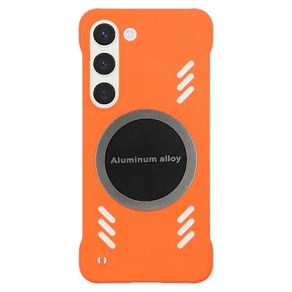 Hårdt PC-etui uden ramme med varmeafledning til Samsung Galaxy S23 Multicolor Style D