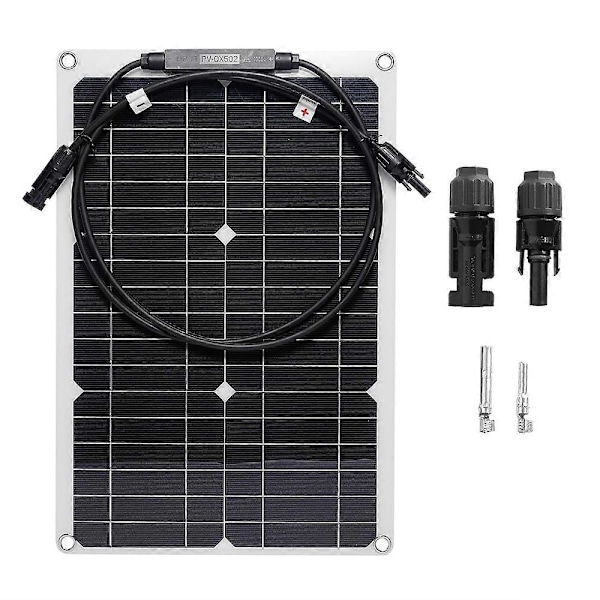 XXM420-280-MC4 Solpanel 20W Monokristallint Kisel Böjbar Solplatta för Husbil/Bil/Yacht