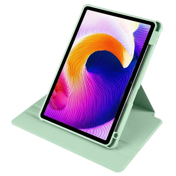 Læder Tablet Cover med Roterende Stand og Auto Sleep/Wake til Xiaomi Redmi Pad SE Multicolor Style F