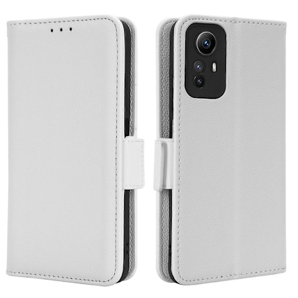 Läderfodral för Xiaomi Redmi Note 12S 4G, Vikbart Ställ Plånboksfodral Multicolor Style B