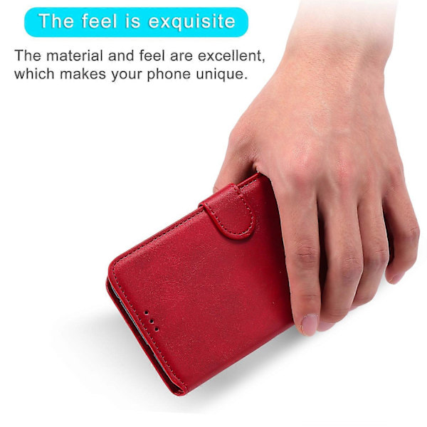 Kvalitets Plånboksfodral Ställ Flip Läder Skal för Samsung Galaxy A32 4G (EU Version) Multicolor Style B