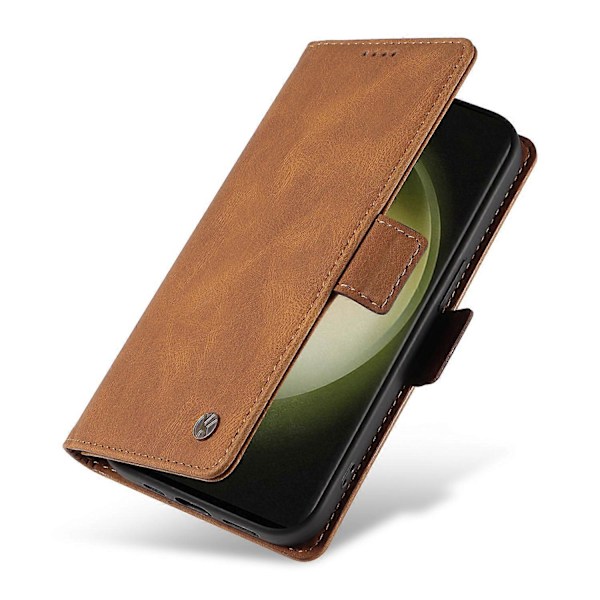 YIKATU YK-005 Telefonpung Etui til Samsung Galaxy S23 Ultra med Hudvenligt Læder og Støttefunktion Multicolor Style C