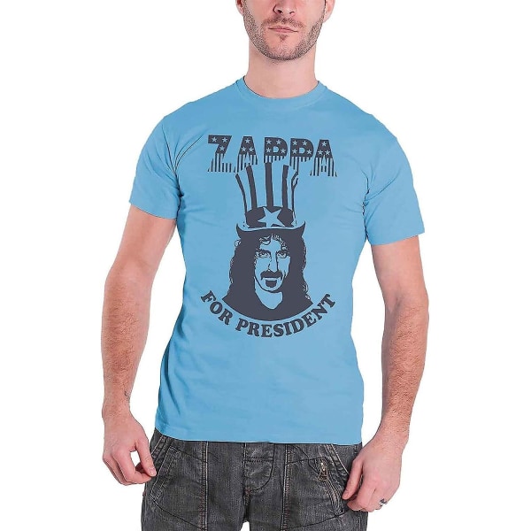 Plastic Head Frank Zappa For President miesten t-paita Blue XL