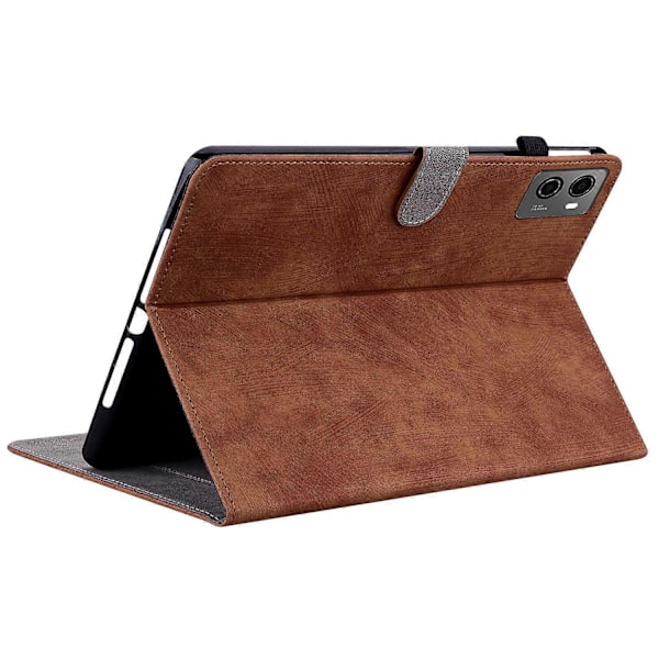Cover til Lenovo Legion Y700 (2023)/Tab Gen 2 med præget stativ, PU læder kortholder tabletetui Multicolor Style E