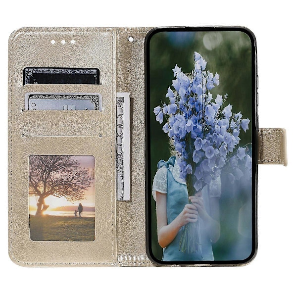 Samsung Galaxy A16 5G/A16 4G -kotelo, kuvioitu toteemi PU-nahkainen lompakkokotelo jalustalla Multicolor Style D