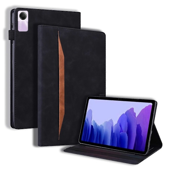 PU-læder tabletetui med fuld beskyttelse og pung-stativ til Xiaomi Redmi Pad SE Multicolor Style E