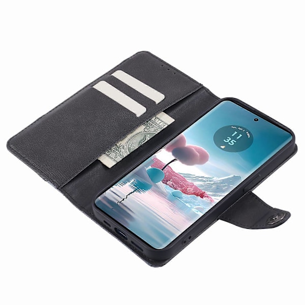 Motorola Edge 40 Neo 5G -kotelon lompakko, yhdistetty PU-nahkainen puhelinkotelo Multicolor Style A