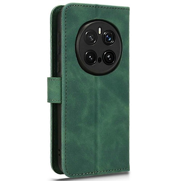 Honor Magic7 Pro 5G Nahkakotelo, ihon tuntuinen, pudotusta estävä lompakkokansi Multicolor Style C