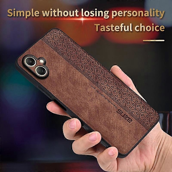 AZNS Fodral för Samsung Galaxy A06 Skyddande PU Läder Täckt TPU Telefonskal- Multicolor Green