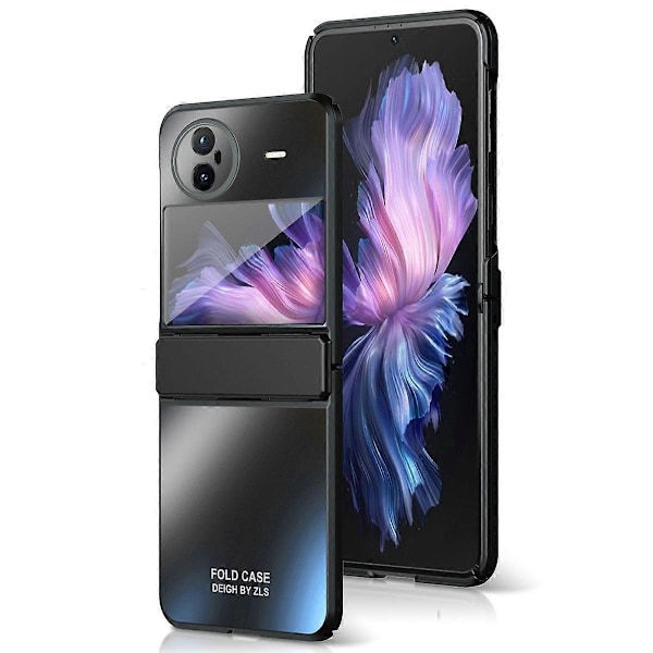 Til vivo X Flip Elektroplettering PC Telefon Cover Anti-Fald Mat Cover Multicolor Style D