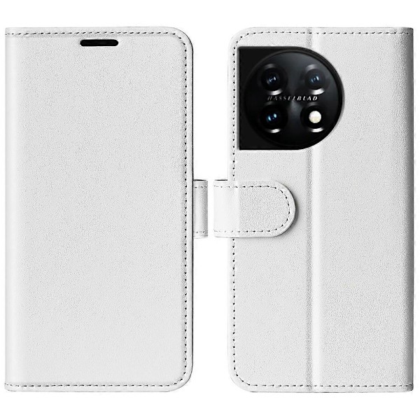 Til OnePlus 11 5G Fuld Beskyttelse PU Læder Magnetisk Telefon Cover Stativ Wallet Flip Telefon Cover Multicolor Style B