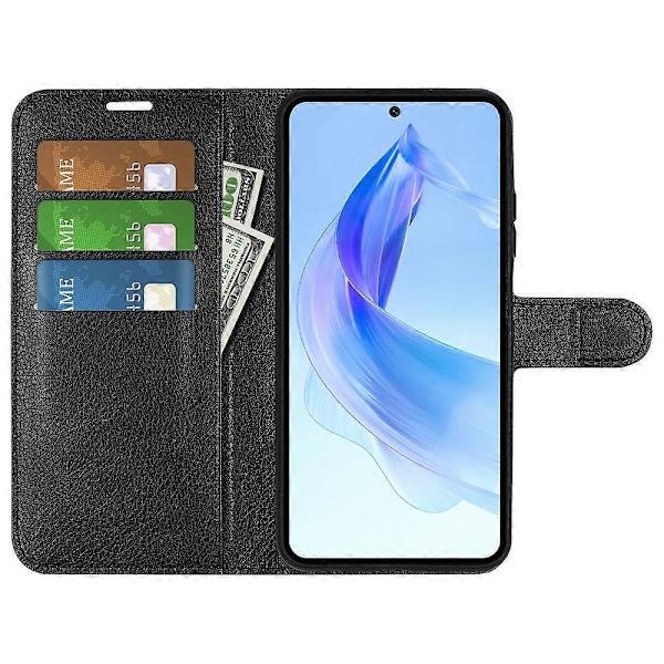 Honor 90 Lite 5G/X50i 5G Naarmuuntumaton Puhelinjalusta Suojakotelo PU-nahkainen Lompakkokotelo Multicolor Style A
