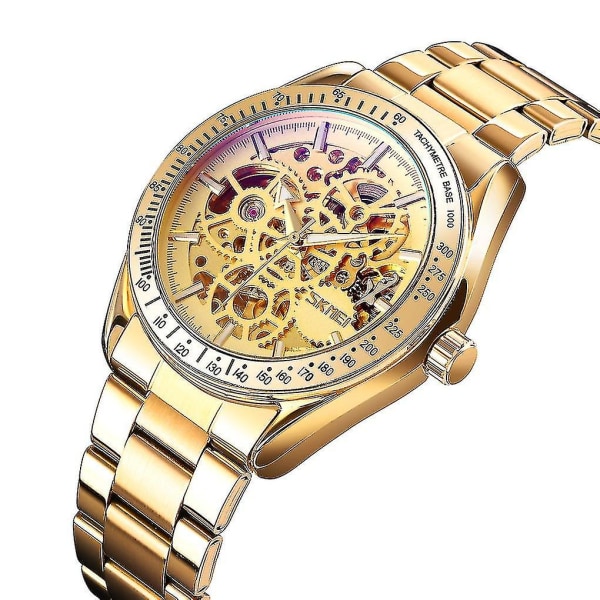 Skmei 9194 Herr Automatisk Mekanisk Watch Guld