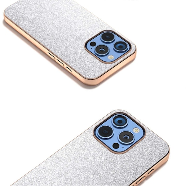 iPhone 16 Pro Max -kotelo, galvanointi, kimallepintainen PU+TPU-suojakotelo Multicolor Style B