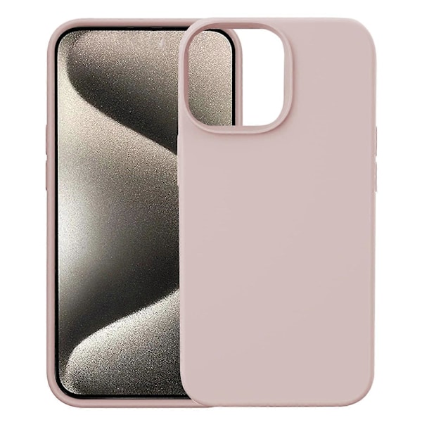 KALEBOL KLB-YTGJ001 Deksel til iPhone 12 Pro, ensfarget flytende silikon+PC-telefondeksel - Grønn Multicolor Pink