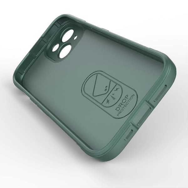 Mykt TPU-deksel til iPhone 15, robust deksel med anti-fall funksjon Multicolor Style D