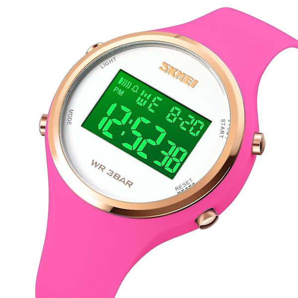 Skmei 1720 Led Digital Display Elektronisk watch Purple