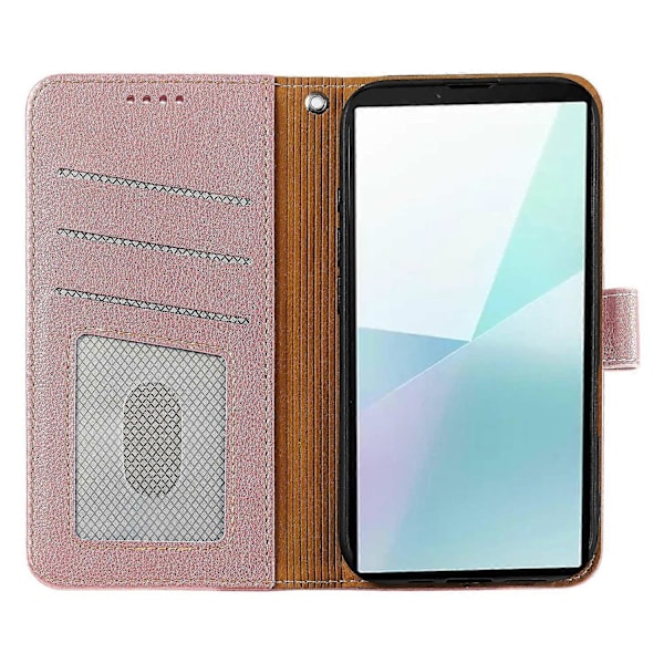 Til Nothing Phone (3a) Pro Etui Wallet RFID-blokering Litchi Tekstur Læder Telefon Cover Multicolor Rose Gold