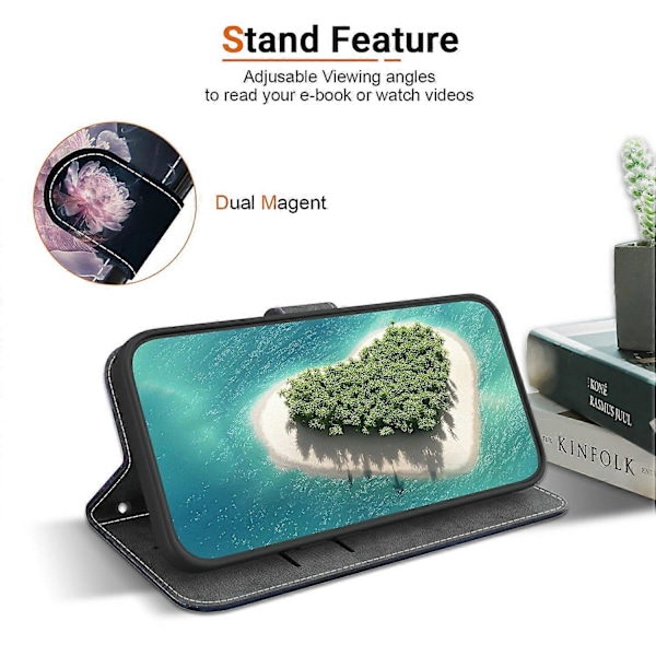 Plånboksfodral för Realme 13+ 5G Anti-Drop Läder Flip Cover Mönstertryck Multicolor Style J