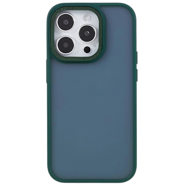 FULEXIN För iPhone 15 Pro PC+TPU Mobilskal Metall Linsskyddsram Anti-Repskydd Multicolor Style C