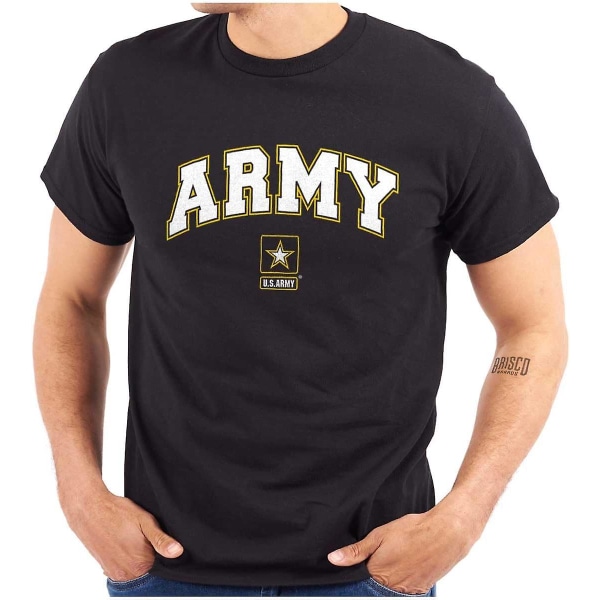 United States Army American Usa Graafinen T-paita Miehille Tai Naisille Black XXL