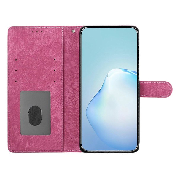 Til Samsung Galaxy A05 4G Etui PU Læder Foldbart Stativ Ensfarvet Telefoncover Multicolor Style H