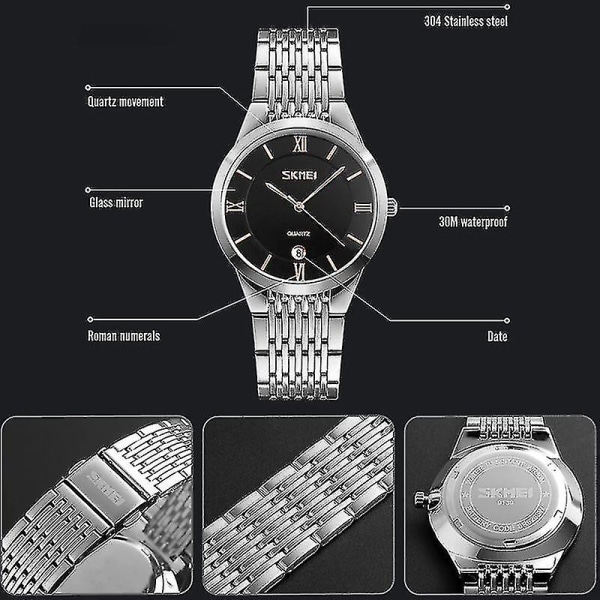 Skmei 1302 Mode Män Fritid Watch Style1