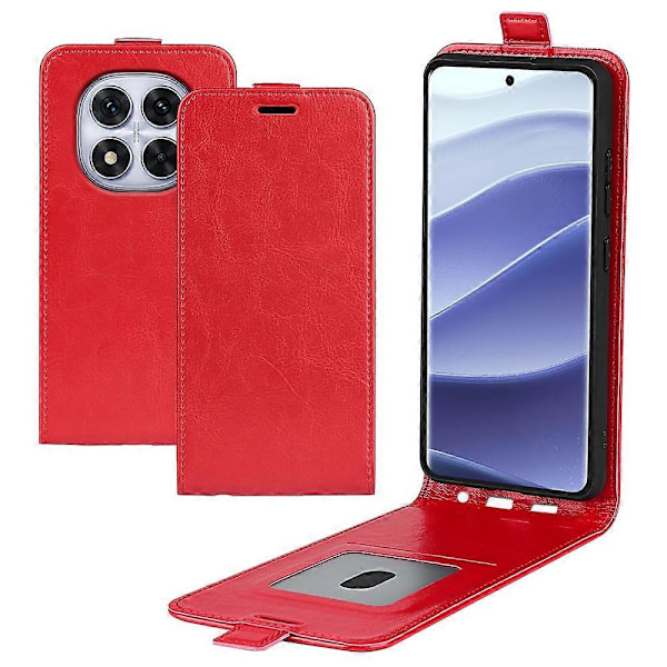 Xiaomi Redmi Note 14 Pro 5G -kotelo korttipaikoilla, pystysuuntainen nahkainen puhelinkotelo Multicolor Style D