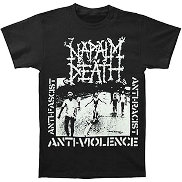 Napalm Death Men's Curse T-shirt Black_011 -vuxen, 3xl Black XXL