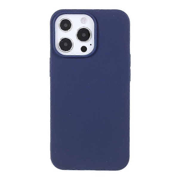 För iPhone 13 Pro 6.1 tum Slim Surface Layer Slät Matt Mjuk Flexibel TPU Skal Multicolor Style E