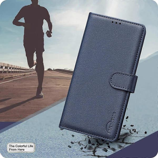 Til Xiaomi Poco C75 4G Telefon Cover Multicolor Blue