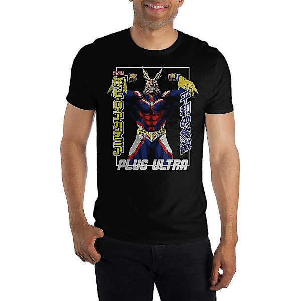 My Hero Academia All Might -paita Plus Ultra My Hero Academia T-paita XL
