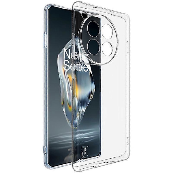 IMAK UX-5 Series Transparent Telefonskal för OnePlus Ace 3 5G/12R 5G Anti-Repor TPU Mobilskal
