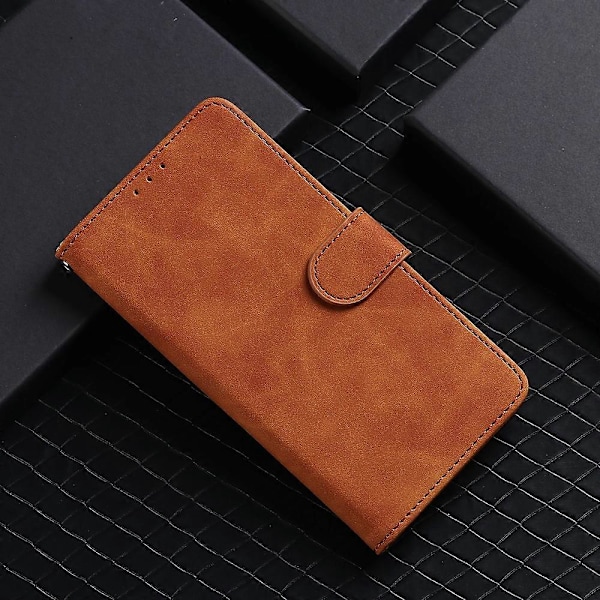 OnePlus 11 5G -puhelimelle ihonmyötäinen nahkainen suojakotelo lompakolla ja jalustalla Multicolor Style B