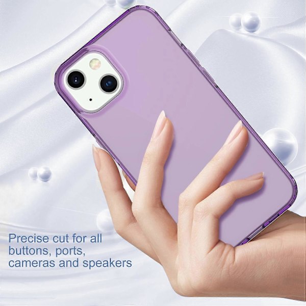 iPhone 13 6.1 tuuman GW18 Ohut TPU-kotelo Iskunkestävä Suojapuhelinkuori Multicolor Style D