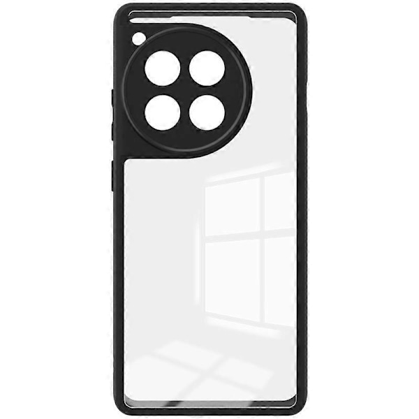 IMAK UX-9A Series for OnePlus Ace 3 5G/12R 5G Klar Deksel TPU + PC Fallbestandig Telefon Shell