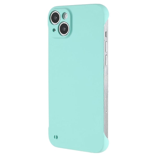 Tunt ramlöst skal för iPhone 14, hudvänligt hårt PC-stötsäkert telefonskydd Multicolor Style E