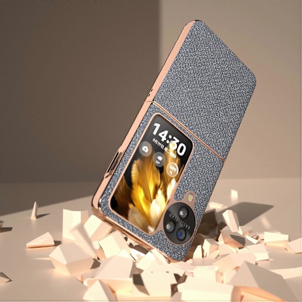 Oppo Find N3 Flip 5G -kotelo, strassikuvioitu galvanointi puhelinkuori Multicolor Style B