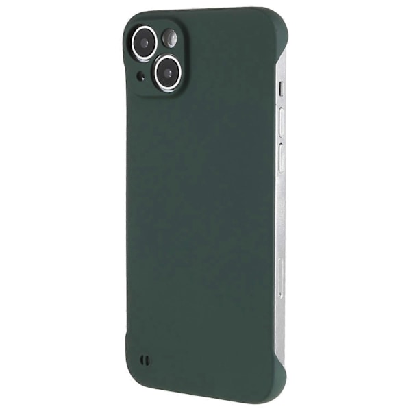 Tunt ramlöst skal för iPhone 14, hudvänligt hårt PC-stötsäkert telefonskydd Multicolor Style F