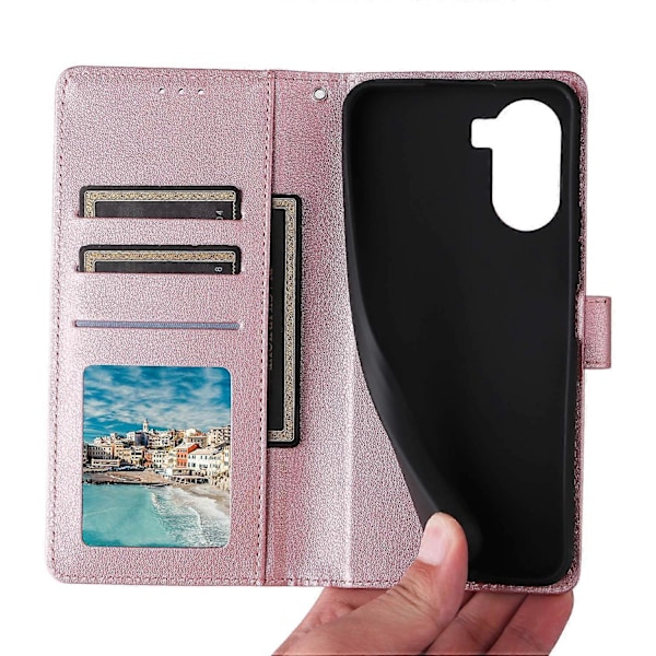 Etui til vivo Y02s 4G/Y56 5G/Y16 4G, pung, stativ, PU læder telefoncover Multicolor Style C