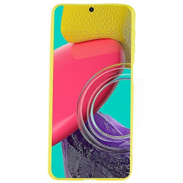 Mjukt TPU Matt Skal för Samsung Galaxy M53 5G, Anti-fingeravtryck, Anti-dropp Baksida Multicolor Style I