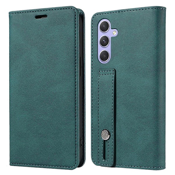 Til Samsung Galaxy S24+ Magnetisk Etui PU Læder Kort Slots Telefon Cover Multicolor Style D