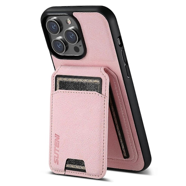 SUTENI H02 til iPhone 12 6,1 tommer/12 Pro 6,1 tommer Cover Vertikal Flip PU Læder Etui Multicolor Style E