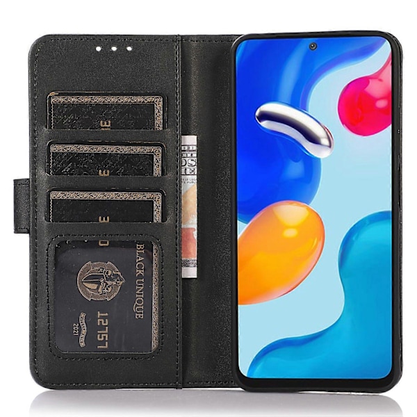 Samsung Galaxy A05 4G -kotelo, lehmännahkajäljitelmä, naarmuuntumaton nahkainen puhelinjalustakotelo lompakko Multicolor Style A