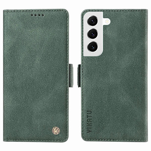 YIKATU YK-005 Plånboksfodral för Samsung Galaxy S23+ Hudvänligt PU-läder Ställ Telefonfodral Multicolor Style D