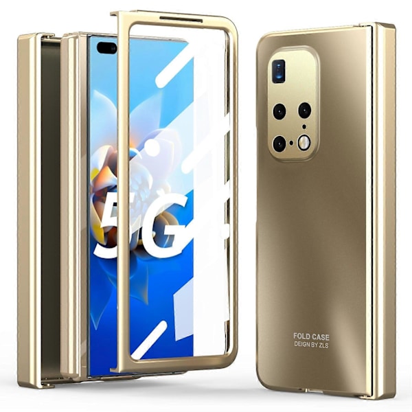 Telefoncover til Huawei Mate X2 Hård PC Beskyttende Telefonskal Cover med Skærmfilm Multicolor Style D
