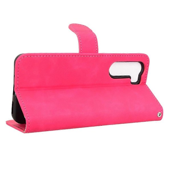 Læderetui til ZTE nubia S 5G A403ZT, hudfølelse, anti-drop, pung, flip-telefoncover Multicolor Rose